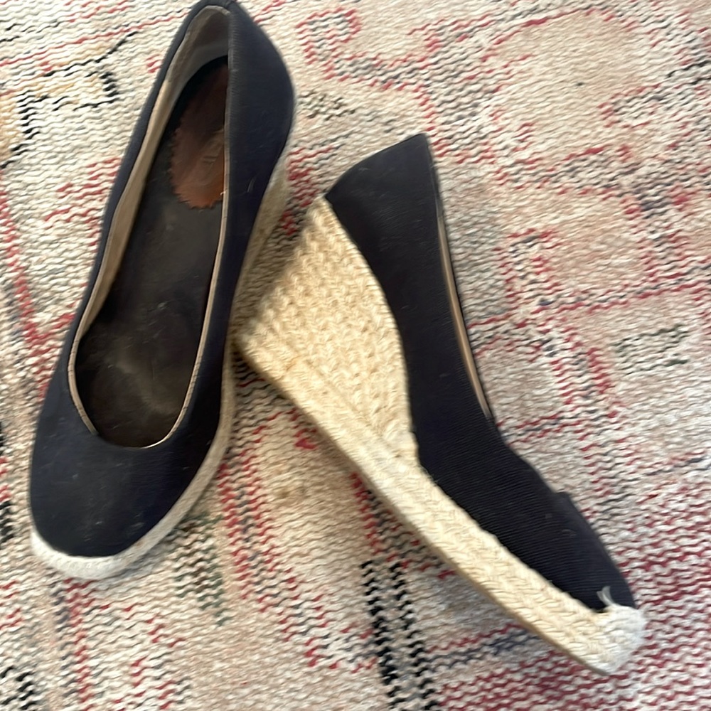 J. Crew espadrilles. In good used condition.